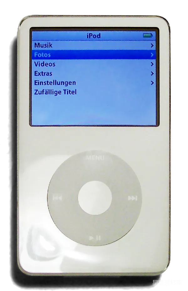 元素素材 第一代iPod菜单界面