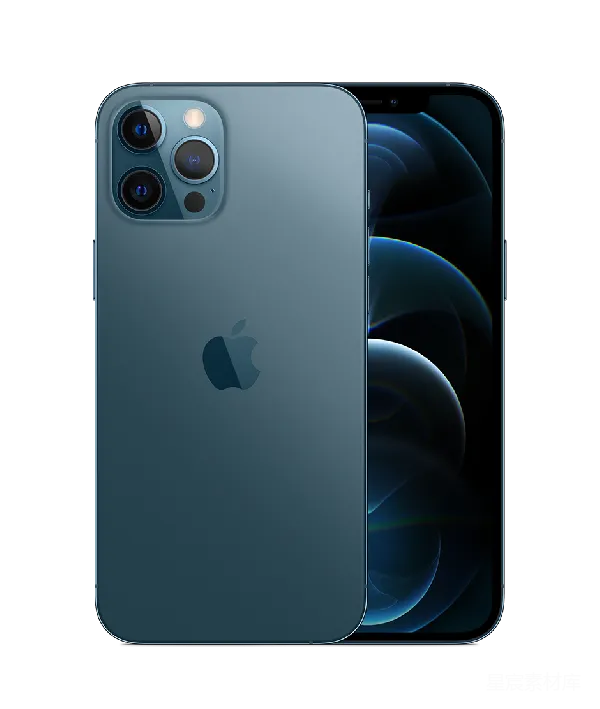 元素素材 苹果iPhone 12 Pro Max (深蓝色)