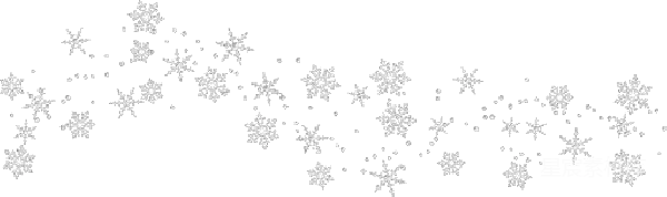 元素素材 飘落的雪花