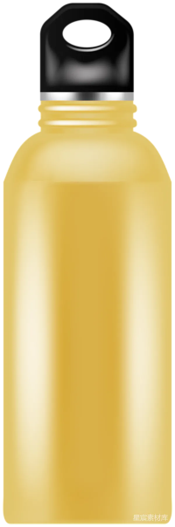元素素材 黄色保温水壶