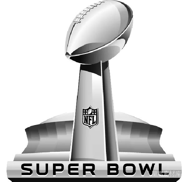 元素素材 Super Bowl Trophy Logo