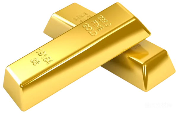 元素素材 纯金条