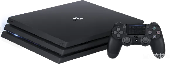 元素素材 索尼PS4游戏主机与控制器