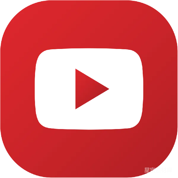 元素素材 YouTube视频播放按钮