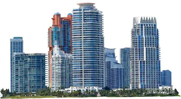 元素素材 摩天大楼的城市景观