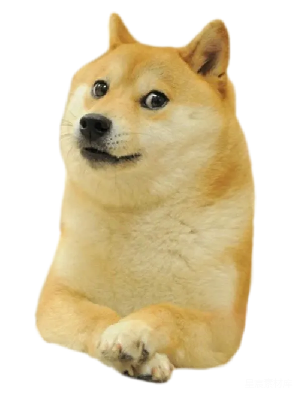 元素素材 柴犬表情包