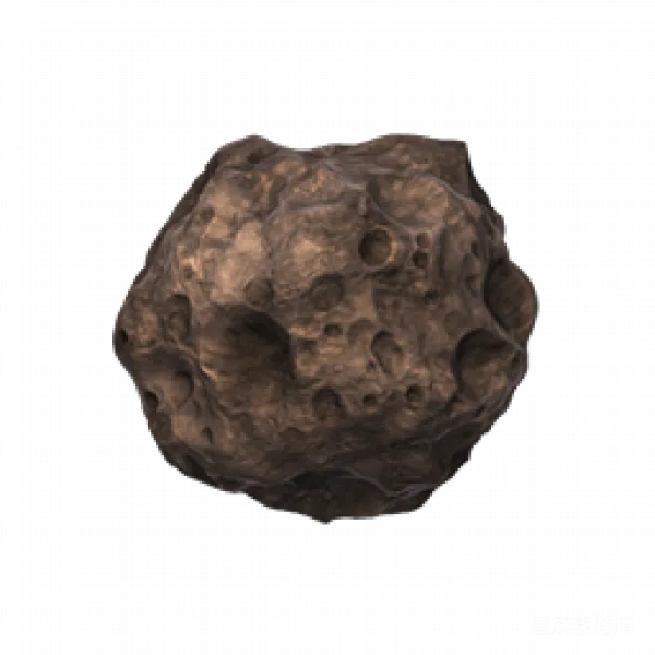元素素材 岩石表面的3D模型