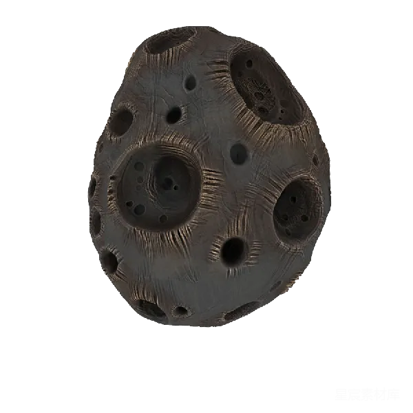 元素素材 异形星球表面纹理
