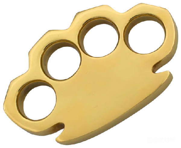 元素素材 金属抛光的金色拳击手环