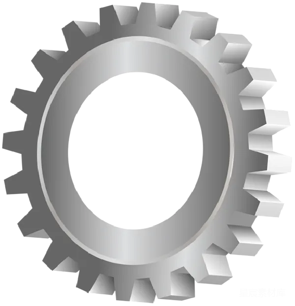 元素素材 机械齿轮