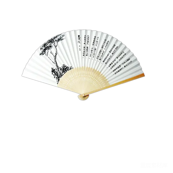 元素素材 古典扇面艺术