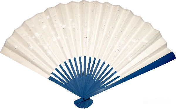 元素素材 优雅折扇