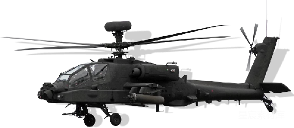元素素材 夜间军用直升机