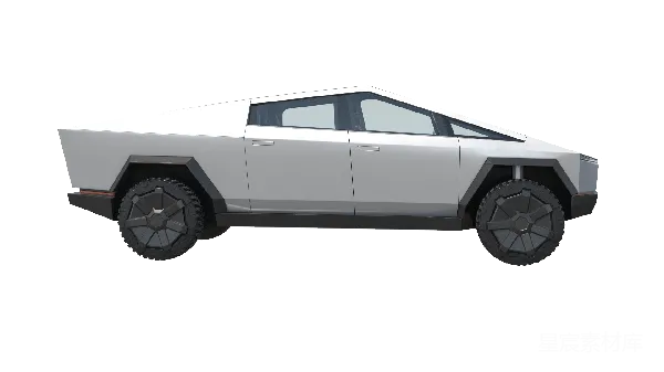 元素素材 特斯拉Cybertruck概念车