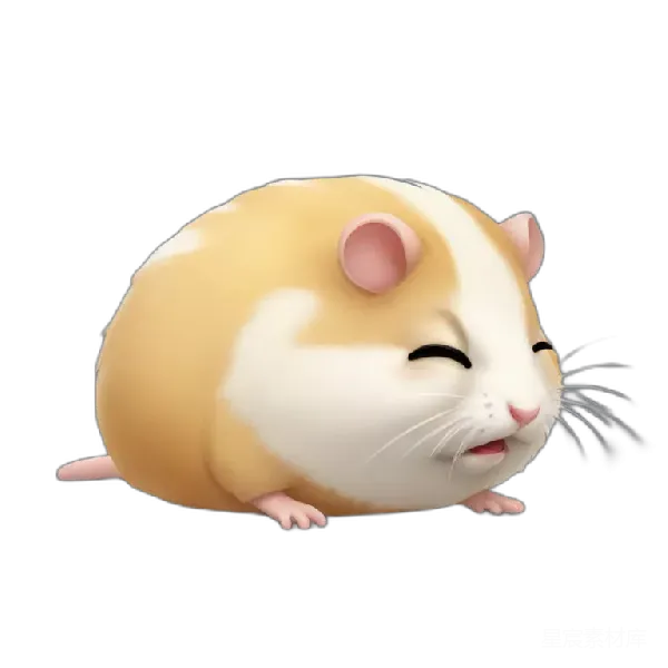 元素素材 可爱的卡通仓鼠形象