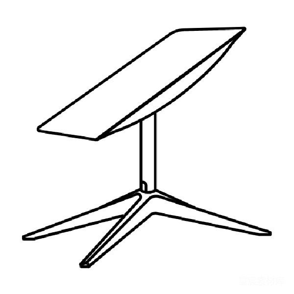 元素素材 黑暗中的宁静时刻
