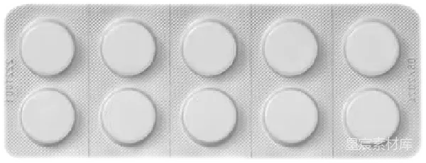 元素素材 白色药片包装