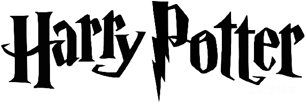 元素素材 黑底灰字艺术风格设计