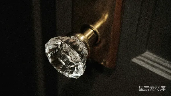 高清摄影 水晶门把手