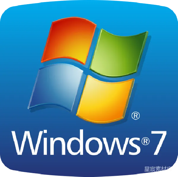 元素素材 Windows 7 Logo