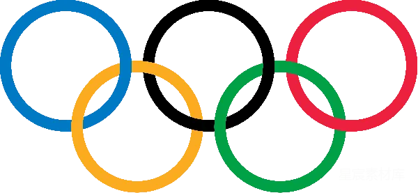元素素材 奥林匹克五环标志