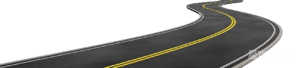 元素素材 蜿蜒的公路