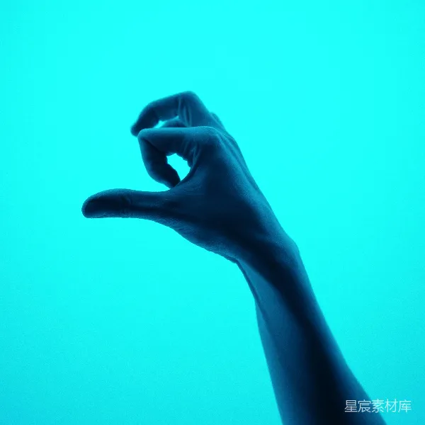 高清摄影 手势艺术：手部姿态的抽象表达