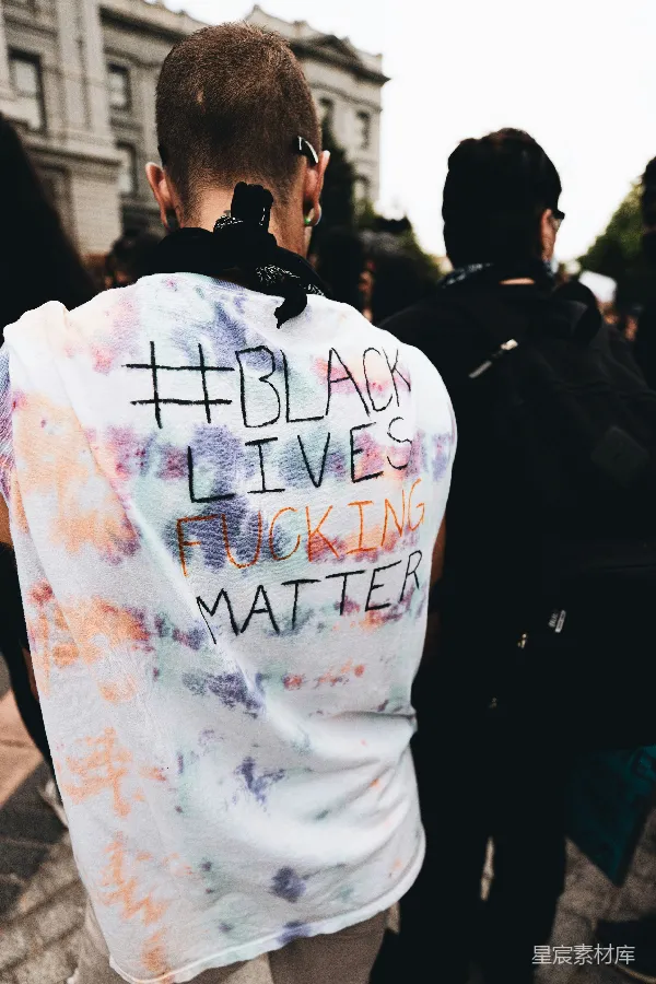 高清摄影 #BlackLivesMatter抗议者