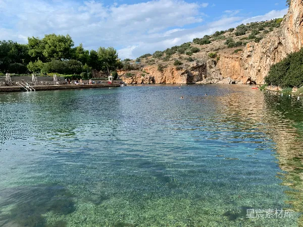 高清摄影 清澈的海滩与自然美景