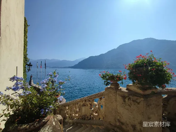 高清摄影 湖畔别墅的宁静景致