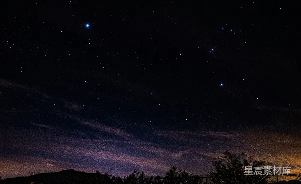 高清摄影 夜空下的星星