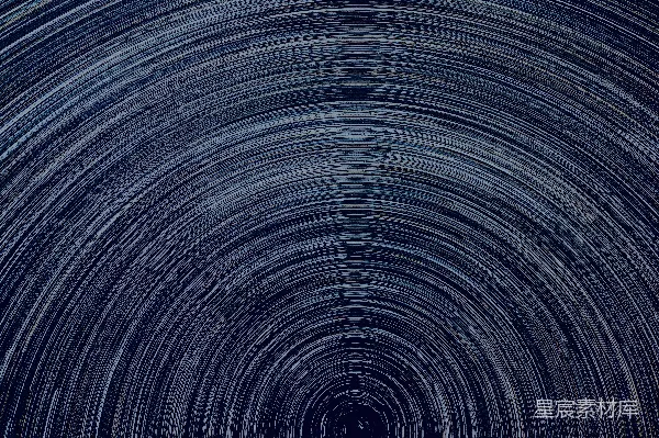 高清摄影 星轨圆环