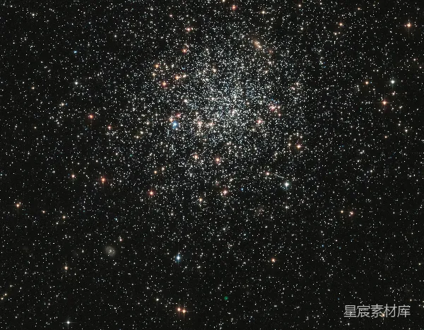 高清摄影 璀璨星空中的星团