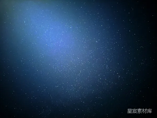 高清摄影 夜空繁星点点