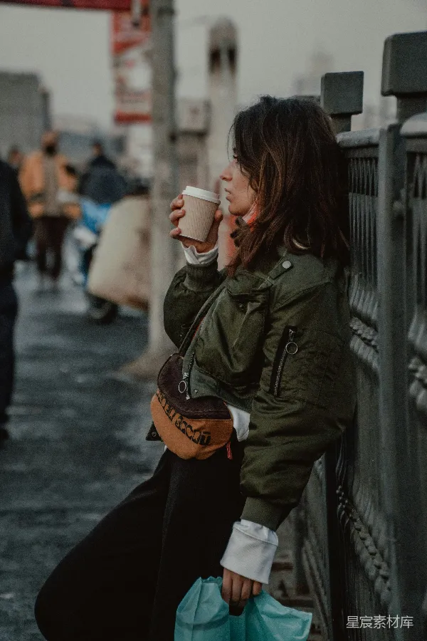 高清摄影 街头咖啡时光