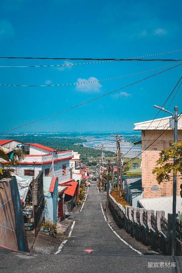 高清摄影 山城小路