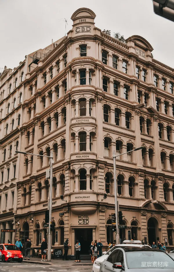 高清摄影 CBD酒店建筑外景