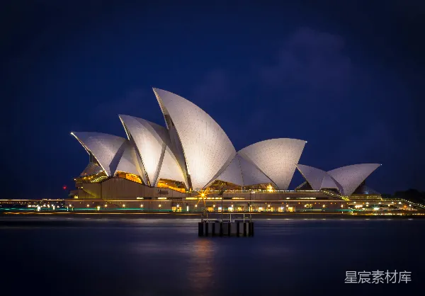 高清摄影 悉尼歌剧院夜景