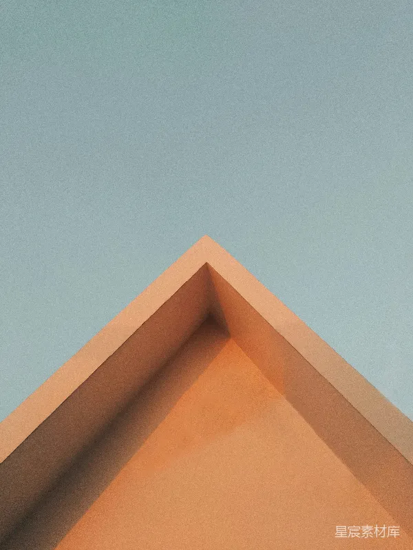 高清摄影 极简几何：建筑与天空的对话