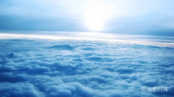 元素素材 云海日出：天空的壮丽景色