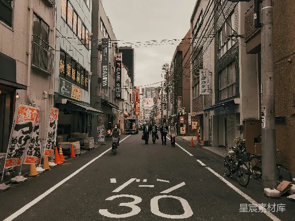 高清摄影 东京秋叶原街道