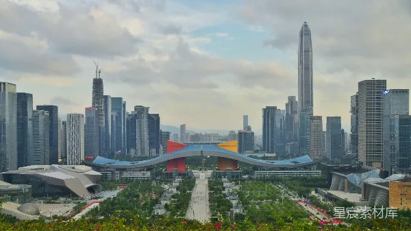 高清摄影 深圳现代化城市景观