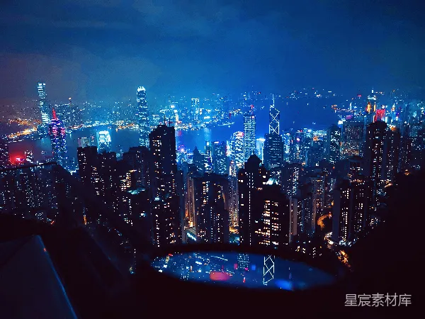 高清摄影 香港夜景俯瞰