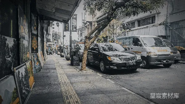 高清摄影 艺术与静谧的街道