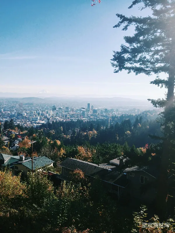 高清摄影 秋日山城风光