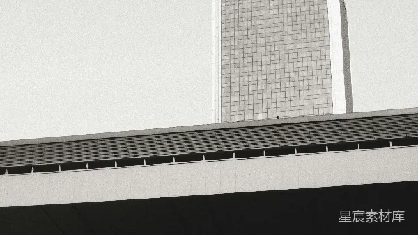 高清摄影 工业美学：黑白建筑细节