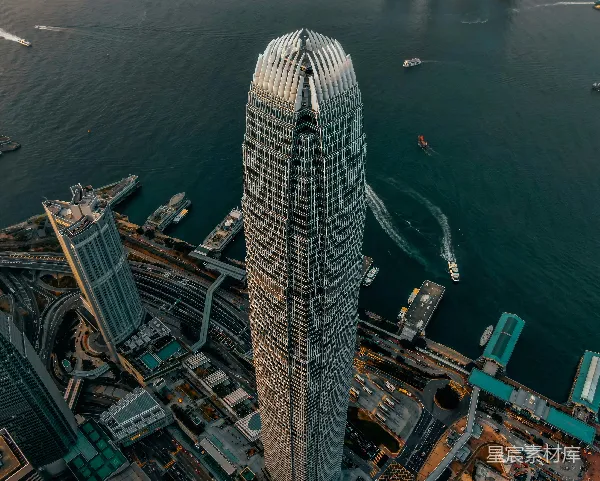 高清摄影 香港天际线俯瞰