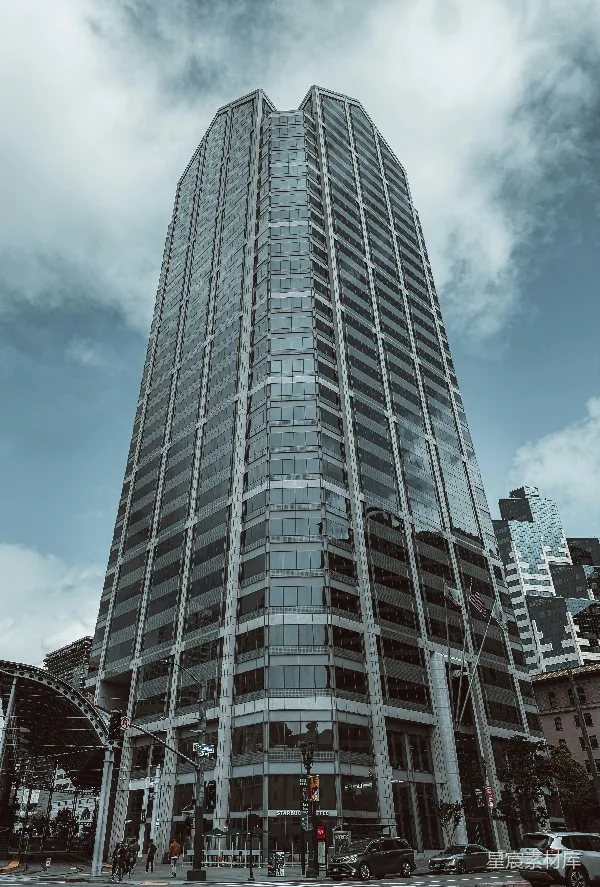 高清摄影 摩天大楼的现代都市景观