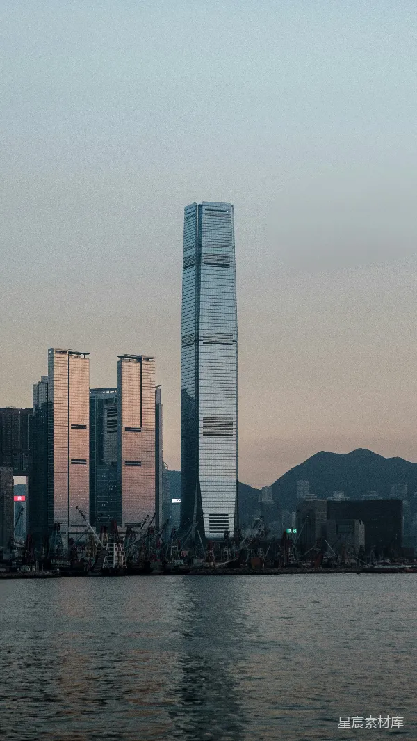 高清摄影 香港天际线的壮丽景色