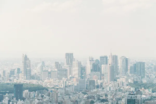 高清摄影 东京都市天际线